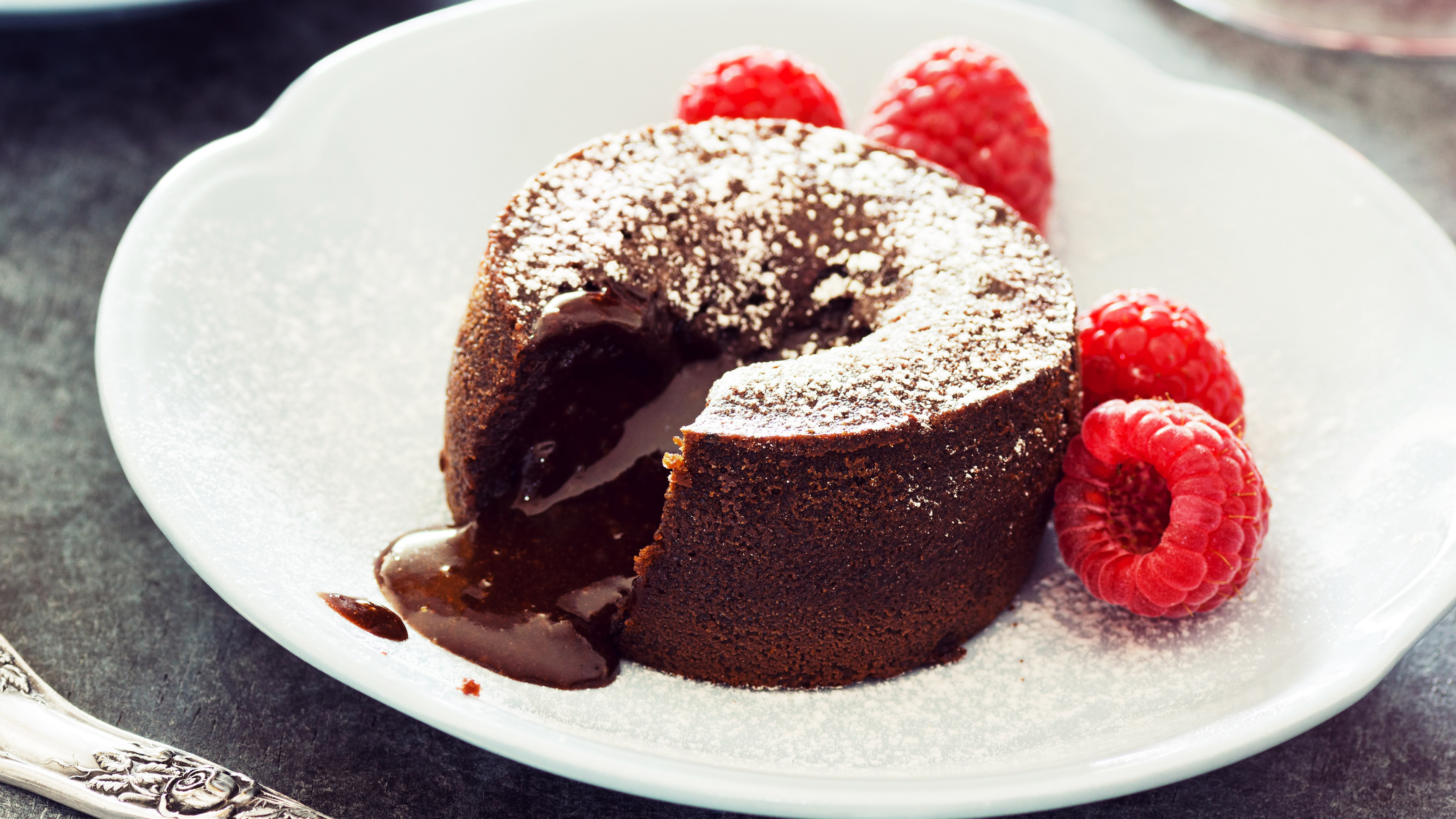 Molten Lava Brownies Cake (Paleo, Gluten-free) - Living Healthy With  Chocolate