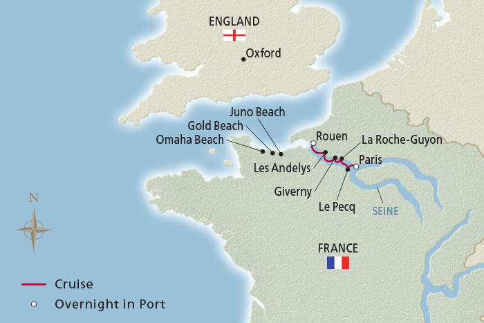 Normandy Rivers Viking River Cruises - Paris & the Heart of Normandy (578105)