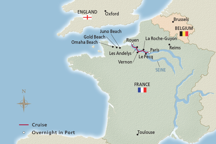 Viking River Cruises Paris amp - 2026 Paris And The Heart Of Normandy 700 3x2