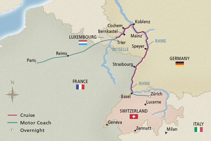 Viking River Cruises Paris to - 2024 Paris To The Swiss Alps 700 3x2